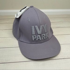 NWT ivy park lilac hat snap back